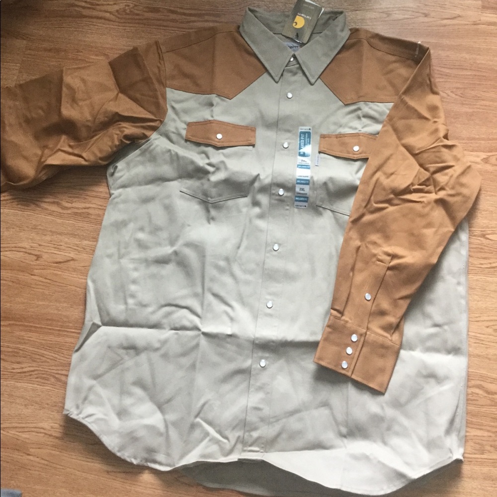 NWT men’s Carhartt shirt